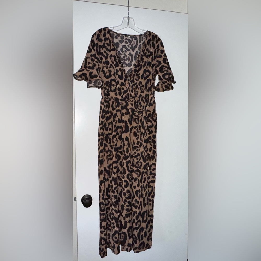 Leopard Print Dress